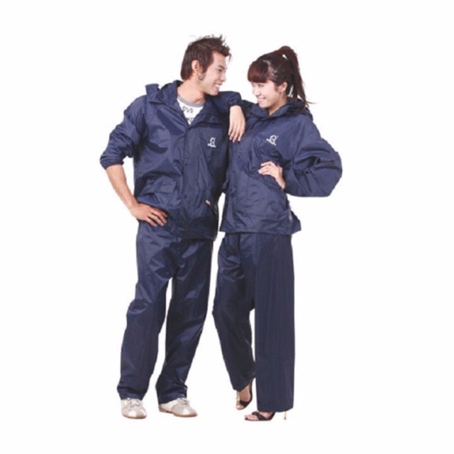 Bộ quần áo đi mưa cao cấp bằng vải dù siêu bền