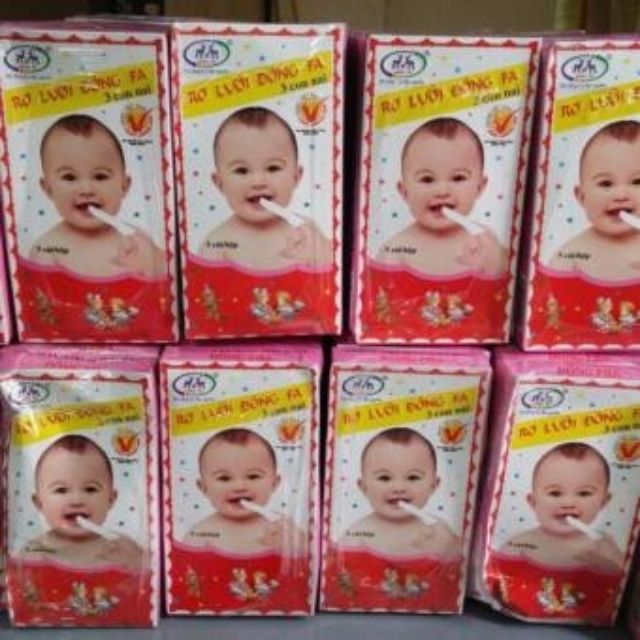 Gạc gơ lưỡi trẻ em