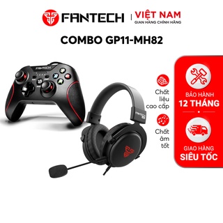Combo FANTECH Console Tay Cầm GP11 + Tai Nghe MH82 / HG15 / HG11 /EG1 - CBO GP11 tai nghe - Phân Phối Chính Hãng