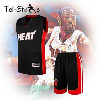 [Đồng phục bóng rổ] CLB Miami Heat (Đen)