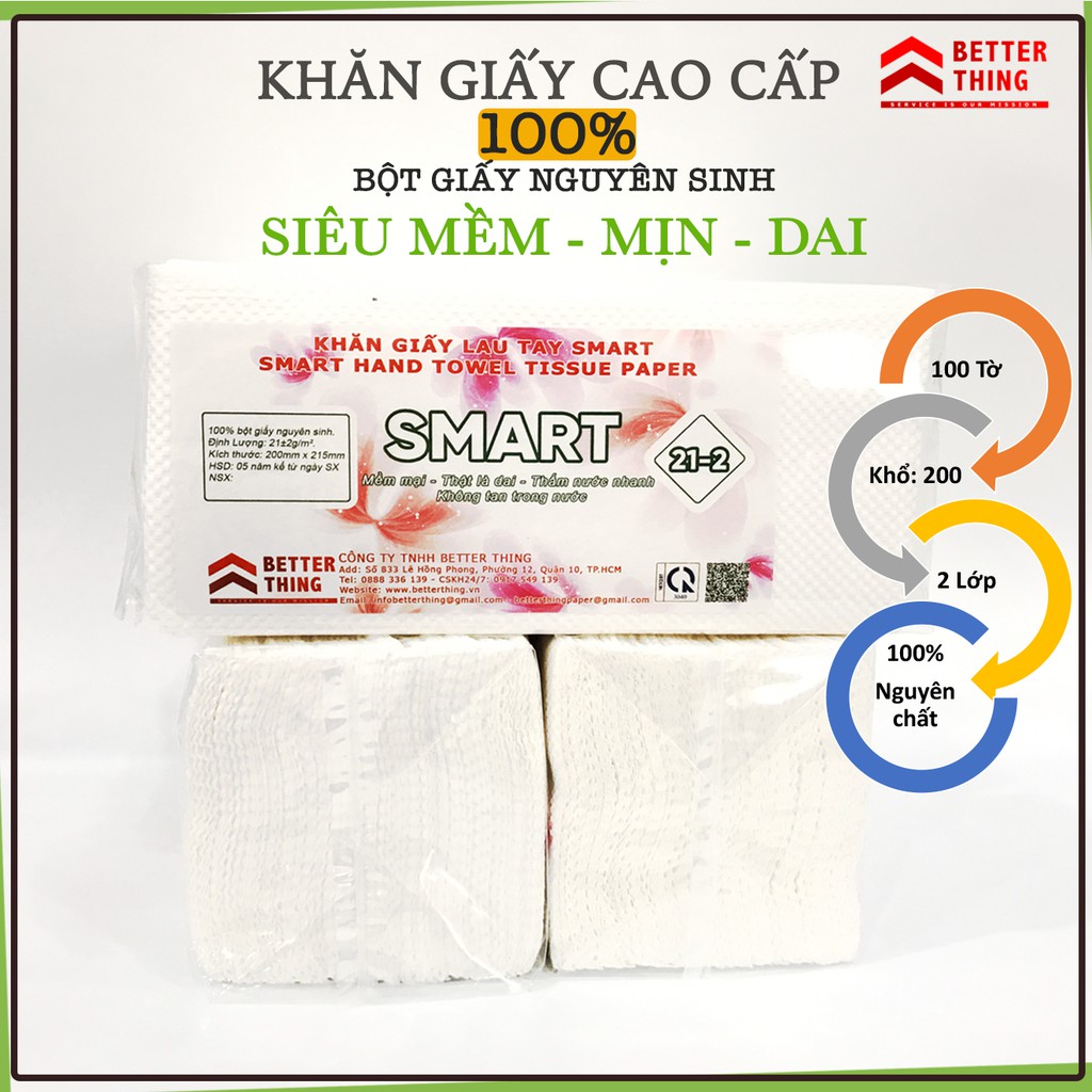 HOẢ TỐC | Combo 4 Gói Khăn Giấy Lau Tay, Khăn Giấy Ăn - 2 Lớp - 2 Lớp Siêu Mềm và Dai - Hoa văn Kim C