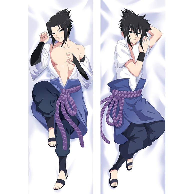Vỏ Gối 2 Mặt In Hình Nhân Vật Anime NARUTO Uchiha Sasuke