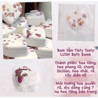 Viên thả bồn tắm Tisty Tosty bath bomb bomb
