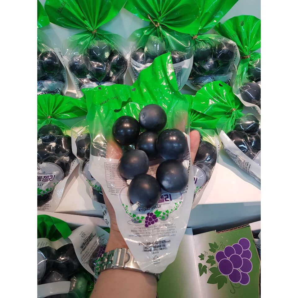 【RẺ VÔ ĐỊCH】Thạch Nho Nổ Kyoho Hàn Quốc Túi 7 Viên - Siêu Ngon Sỉ Giá Sập Sàn 🍇🍇🍇 | BigBuy360 - bigbuy360.vn