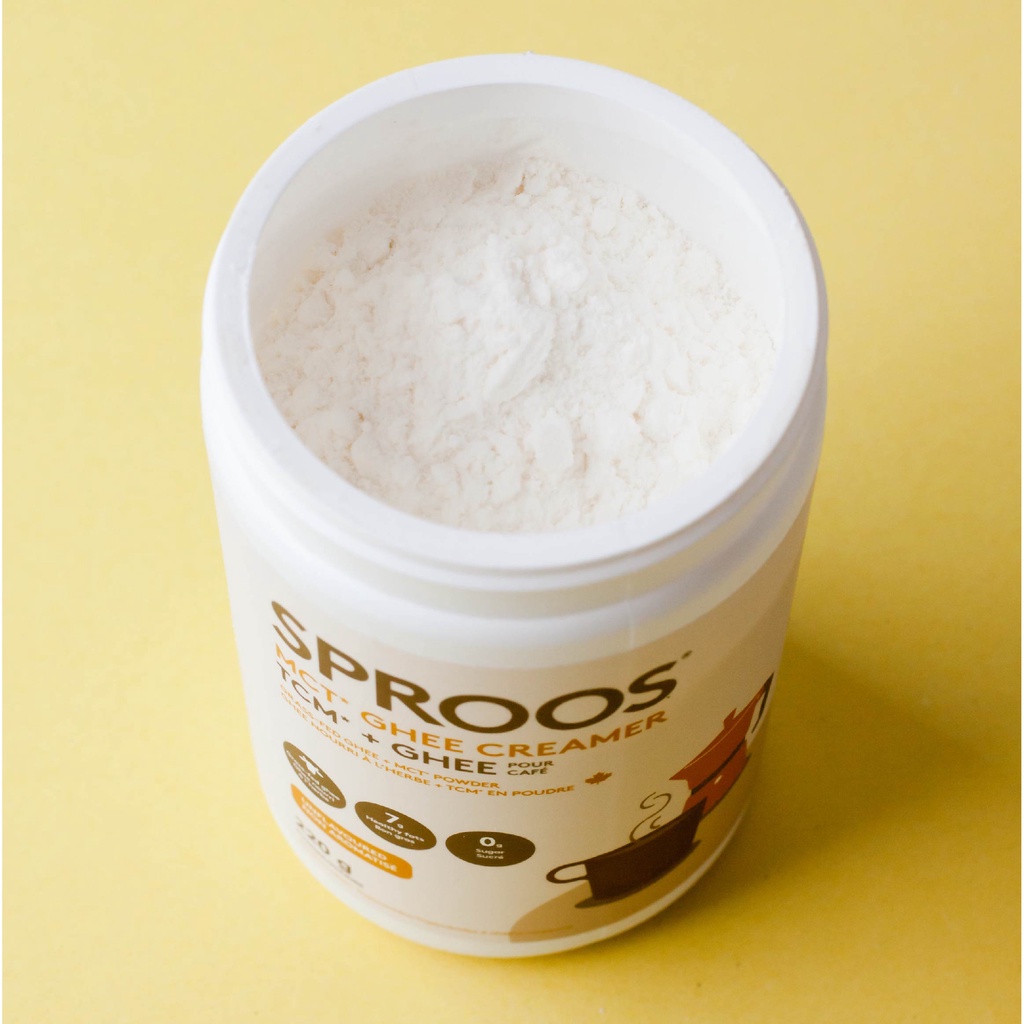 Bột MCT &amp; Ghee Creamer Sproos 220g