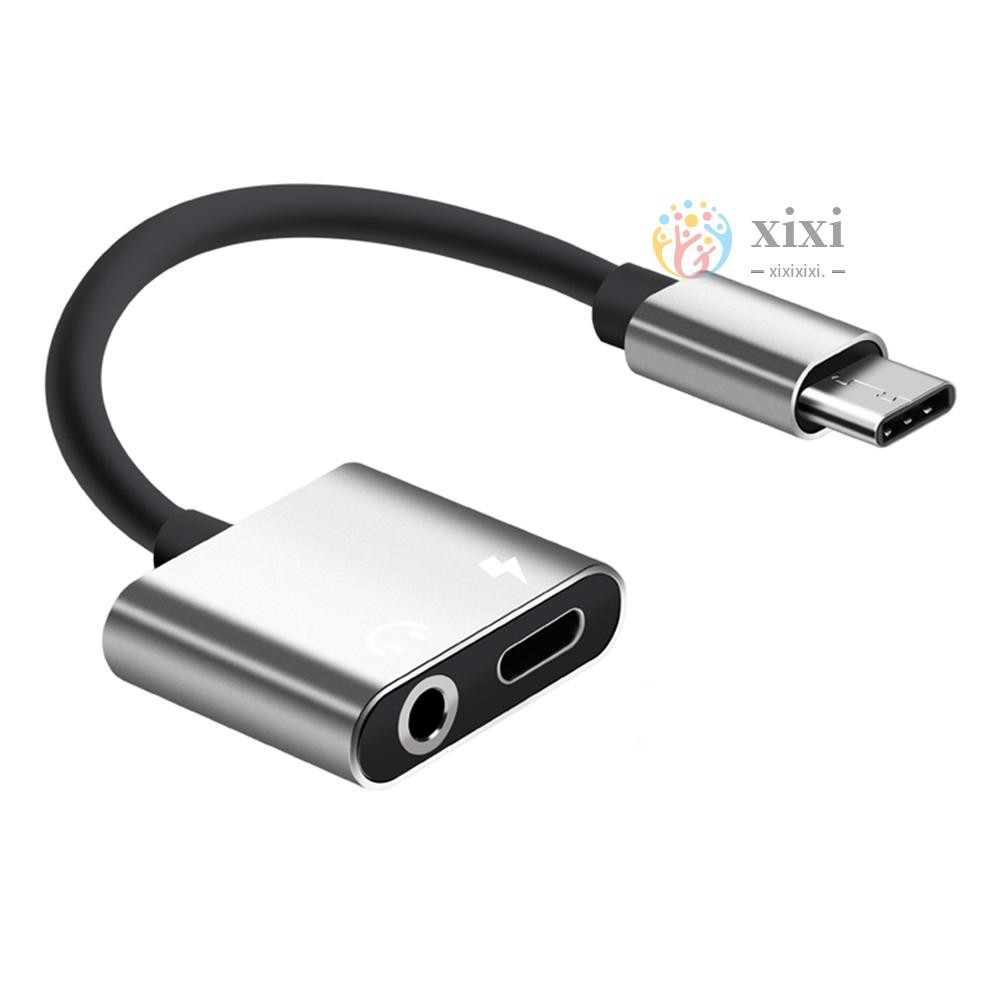 Bộ Chia Cổng Sạc Usb Type C 2 Trong 1 Cho Điện Thoại Thông Minh Xiaomi Huawei 2 Xiaomi Huawei