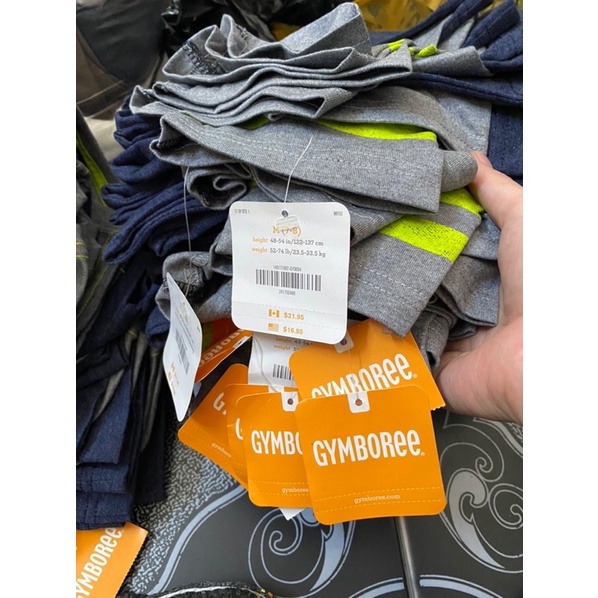 Áo phông gymbore hàng xuất xịn cho bé trai