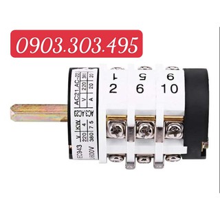 Công tắc đảo chiều máy ra vào lốp 20A