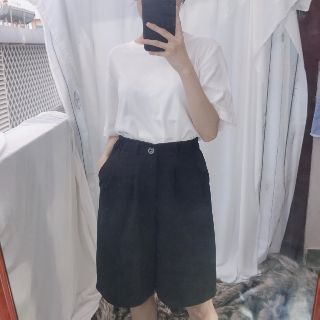 Quần ống rộng lửng