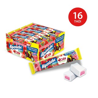 Kẹo Alpenliebe 2Chew vị Dâu 24.5g