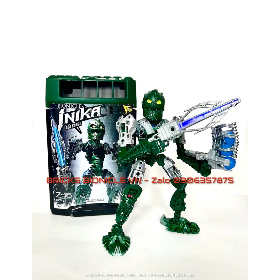 LEGO BIONICLE - ĐỒ CHƠI XẾP HÌNH LEGO BIONICLE - TOA INIKA KONGU 8731
