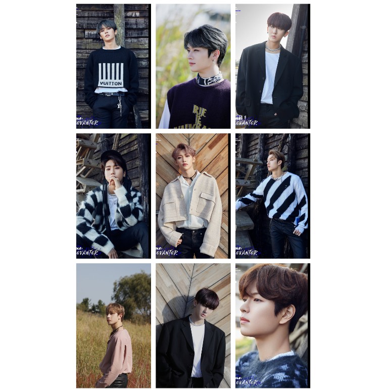 Lomo card 26 ảnh + 1 postcard Stray Kids - Clé LEVANTER