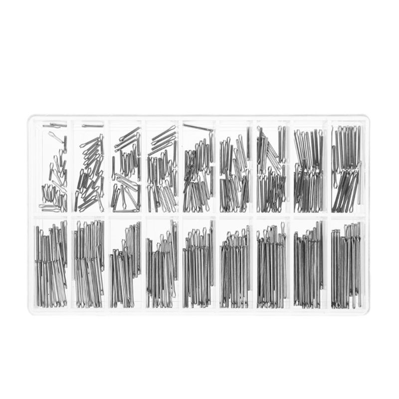 1 Set Chốt Đồng Hồ Đeo Tay Đường Kính 1mm Bằng Thép Không Gỉ Nhiều Kích Thước Chuyên Dụng