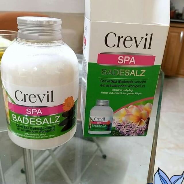 Muối khoáng tắm,tẩy da chết Creil Spa Badesalz