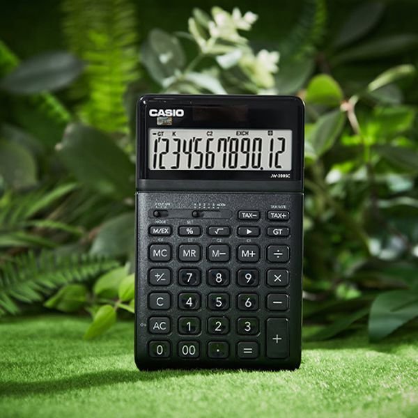 MÁY TÍNH SẮC MÀU CASIO JW200SC CÓ THỂ NÂNG HẠ MÀN HÌNH CHỐNG LÓA