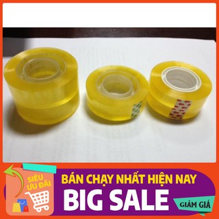 1 cuộn Băng dính văn phòng cuộn nhỏ dày