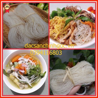 Bún gạo - bún khô 🚚 FREESHIP 🚚 Bún gạo khô sợi trắng đặc sản Quảng Ngãi, bịch 1kg, chất lượng, giá ưu đãi