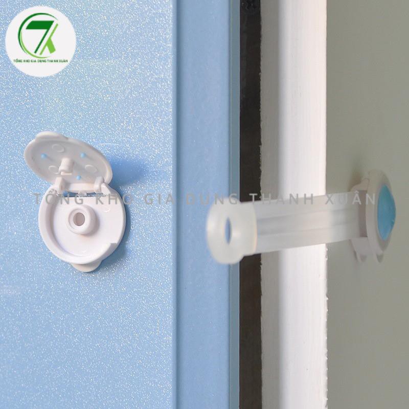 Dây khóa gài tủ lạnh, khóa ngăn kéo, khóa tủ đồ, chống trẻ em mở nghịch và chống kẹp tay khi mở cửa