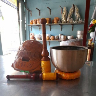 Bộ chuông mỏ tụng kinh 2,5 tay