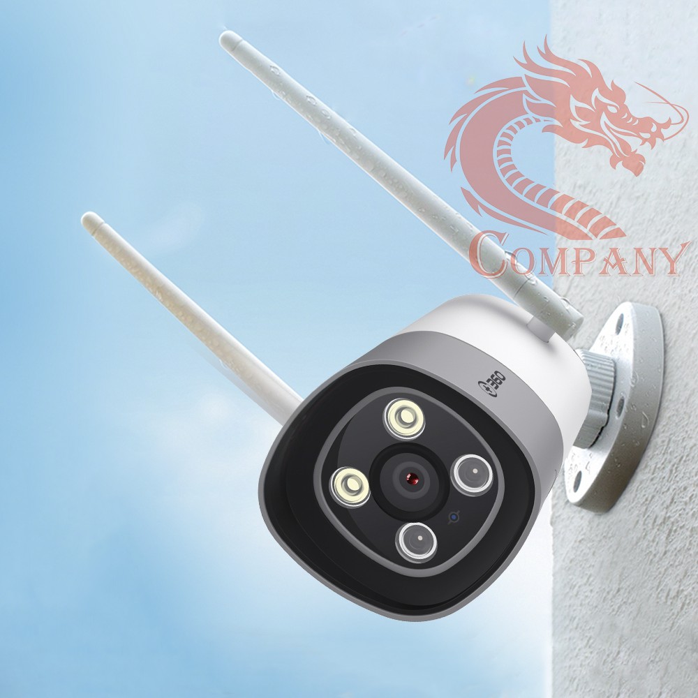 Camera quan sát ngoài trời Qihoo D801 1080P, góc nhìn 120 độ - Bản quốc tế