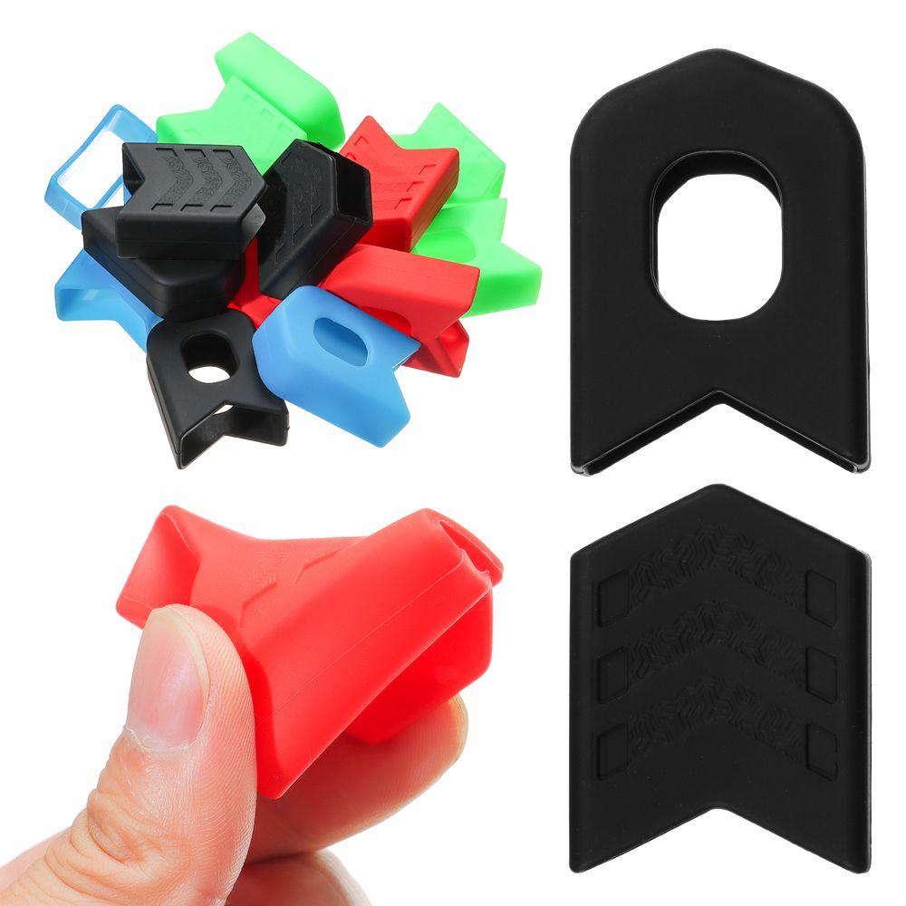 MUVAKO Vỏ Bọc Tay Quay Xe Đạp Leo Núi Bằng Silicon Chống Trượt Tiện Dụng