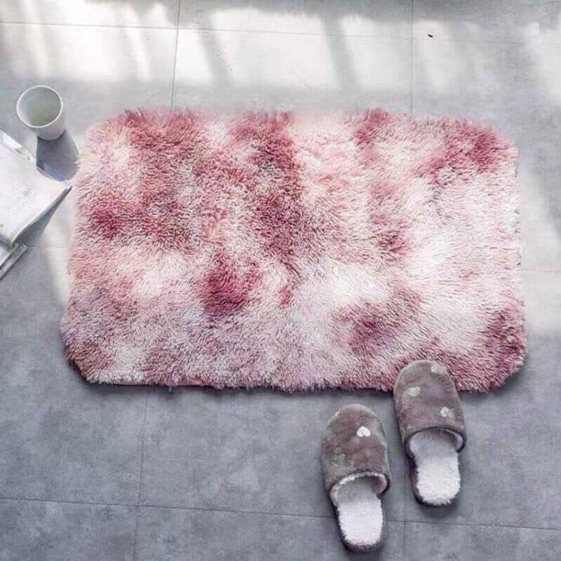 Thảm lông loang lau chân