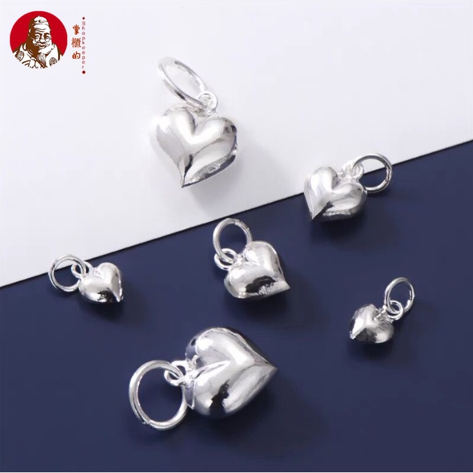 Mặt Dây Chuyền Bạc S925 Hình Trái Tim Nhỏ Xinh Xắn