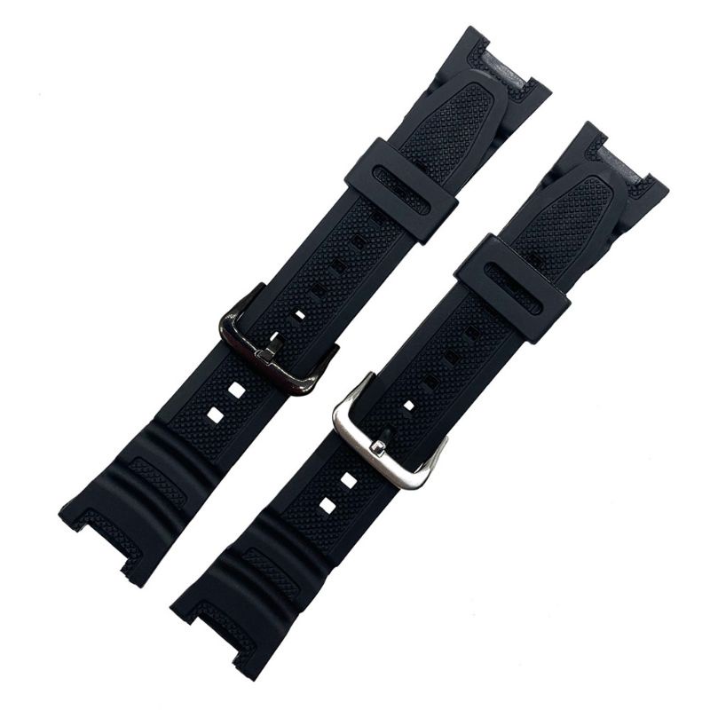 Dây Đeo Silicon Mềm Thoáng Khí Thay Thế Cho Đồng Hồ Thông Minh C Asio SGW-100 Series