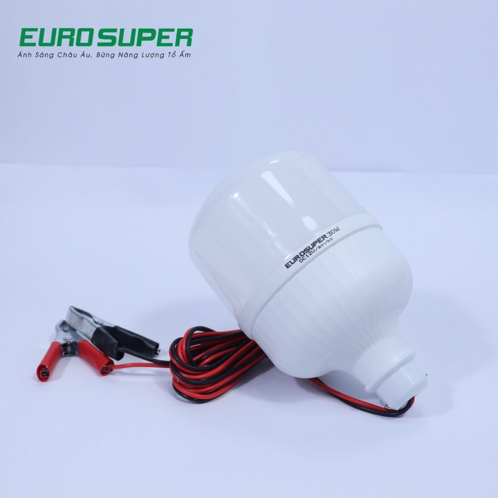 Bóng Đèn Led Trụ DC EUROSUPER Cho Ánh Sáng Tự Nhiên, Tiết Kiệm Năng Lượng Công Suất 20W - 30W