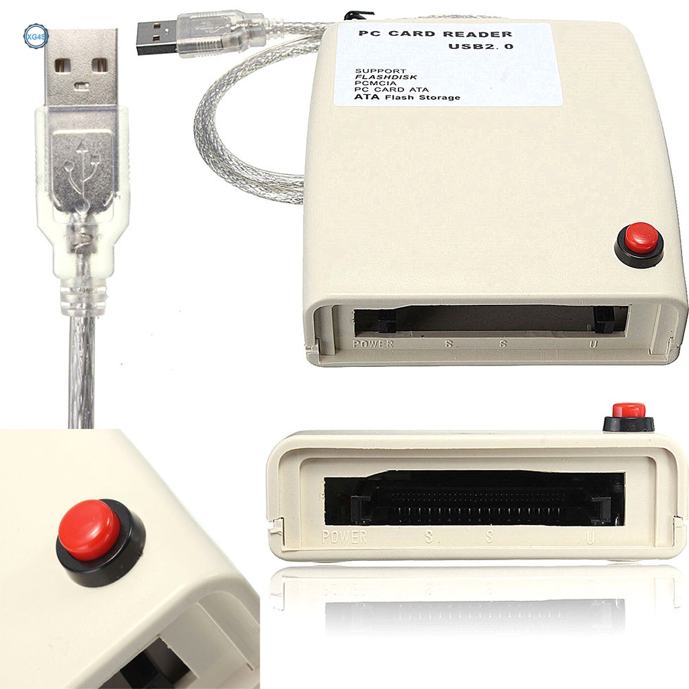 Đầu đọc thẻ nhớ USB 2.0 sang 68 Pin ATA PCMCIA
