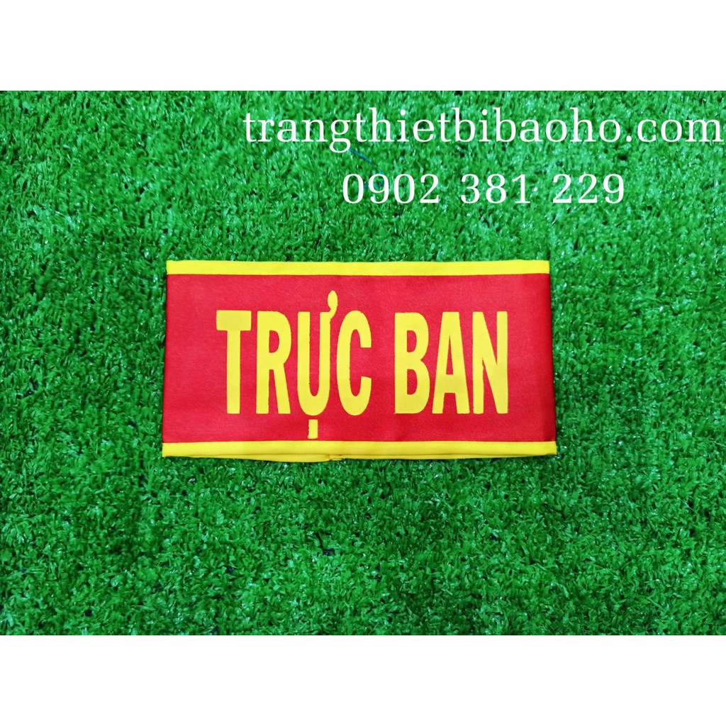 Băng rôn cánh tay màu đỏ - nhiều mẫu