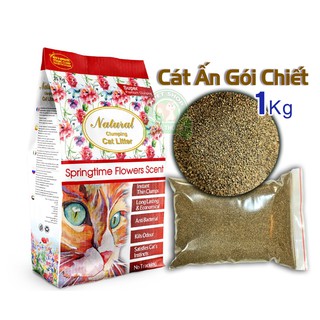 Cát Nâu Ấn Độ Lót chuồng Hamster 1Kg - Cát Buddy Ấn