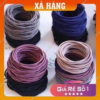 [Freeshp- xả kho 1K] Thun buộc tóc hàn quốc 1k 3 chiếc
