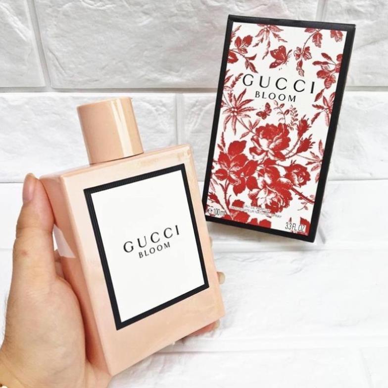 Nước Hoa Nữ Gucci Bloom Hồng bao thơm sang chảnh