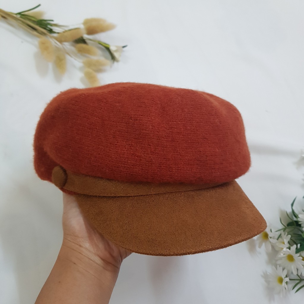 Mũ Nồi Baret Phong Cách Ullzang Hàn Quốc Chất Đẹp