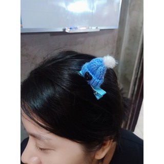 kẹp tóc hình nón trang trí giáng sinh