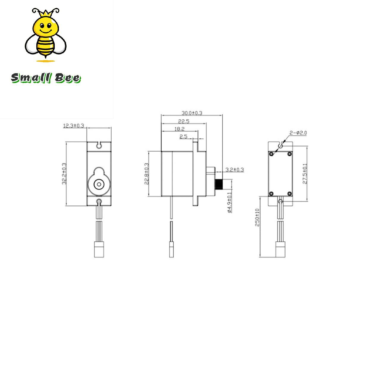 RC Set 5 Động Cơ Servo 9g Micro Cho Đồ Chơi Điều Khiển Từ Xa