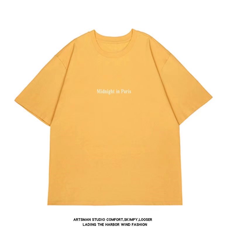 Áo Thun Tay Ngắn Dáng Rộng In Chữ Size M-8XL Thời Trang Mùa Hè Cho Nam