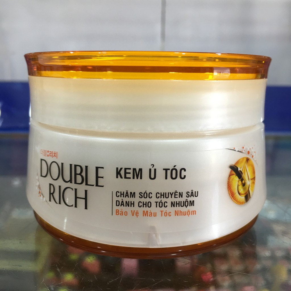 Kem ủ Double Rich chăm sóc chuyên sâu dành cho tóc nhuộm 150g