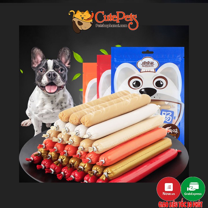 Bánh thưởng cho chó, Xúc xích dinh dưỡng TaoTaoPets [Lẻ 5 cái] - Cutepets