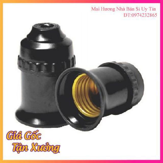 Đui đèn điện kiểu xoáy E27 (1 chiếc) | BigBuy360 - bigbuy360.vn