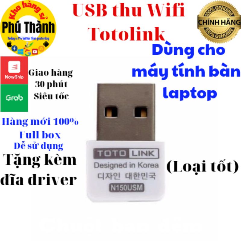 Tplink - Usb thu wifi tplink TL-WN725N/ Totolink/ Lblink | BH 2 năm chính hãng