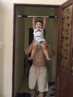 Xà đơn gắn cửa 60-100 cm