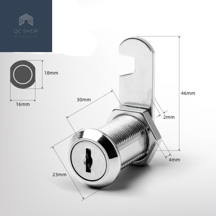Combo 10 ổ khóa ngăn kéo dài 30mm dùng cho nhiều loại tủ gỗ, tủ nhôm khác nhau trên thị trường