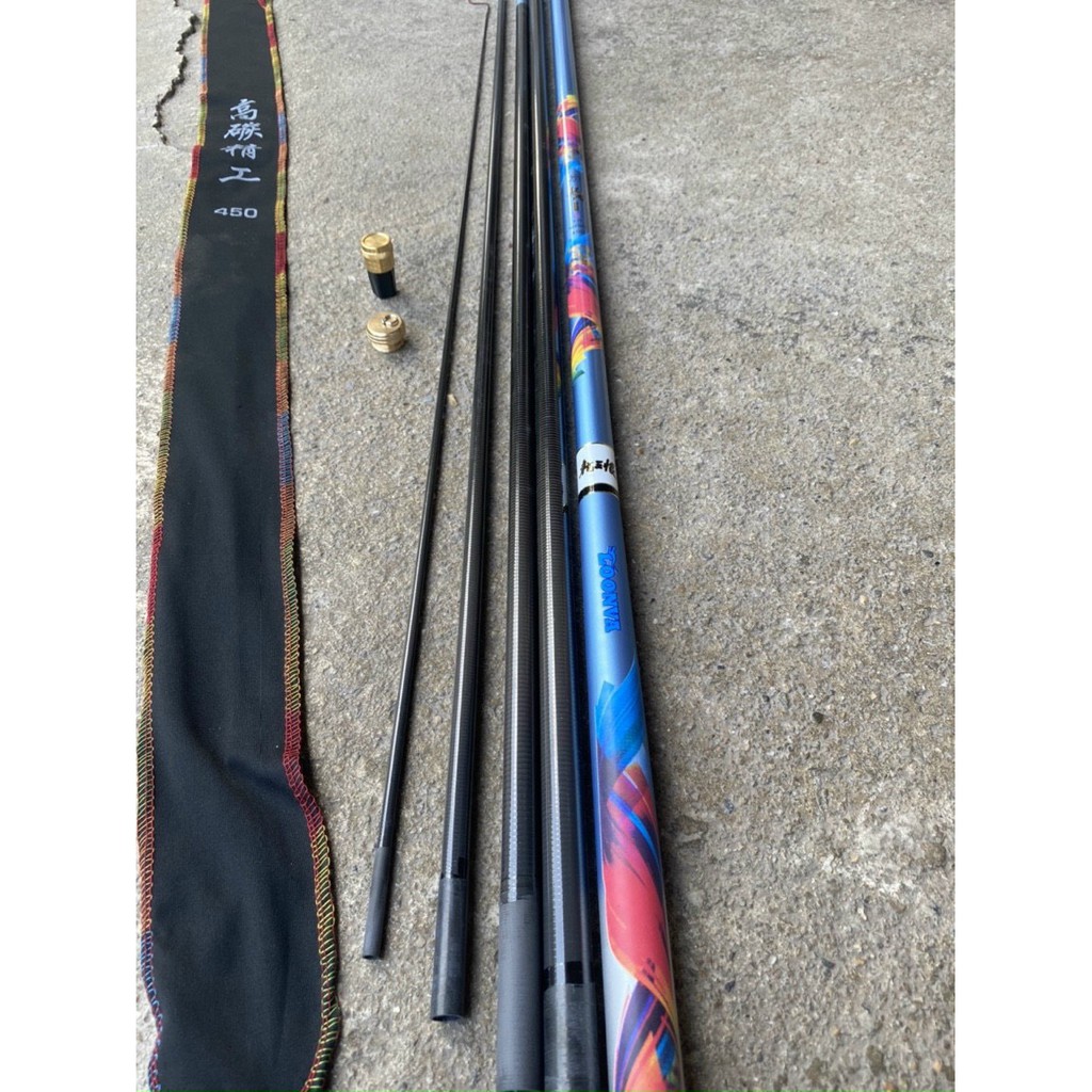 Cần Câu Tay Tứ Thiên Vương 6H Chất Liệu Cacbon Siêu Chất