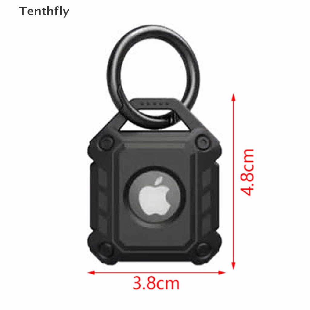 Vỏ Bảo Vệ Hộp Đựng Tai Nghe Apple Airtag Bằng TPU Chống Thất Lạc Kèm Móc Khóa Tiện Dụng Mới