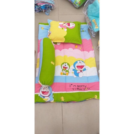 Bộ gối nệm cotton sơ sinh