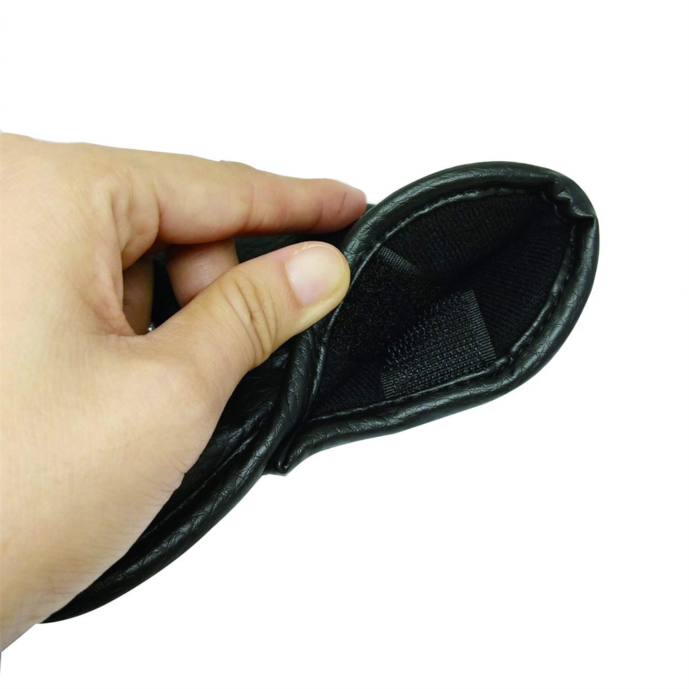 12pcs Soft PU Leather Golf Club Iron Headcover Head Cover Protector Putter Set For Outside Playing