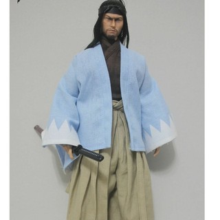 1/6 Japanese Miyamoto Musashi Samurai Suit Clothes Fit 12" Male Action Figure