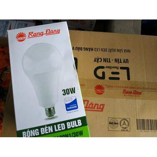 Đèn led bulb tròn Rạng Đông 30W chip Samsung siêu sáng siêu bền - LedTronRD30